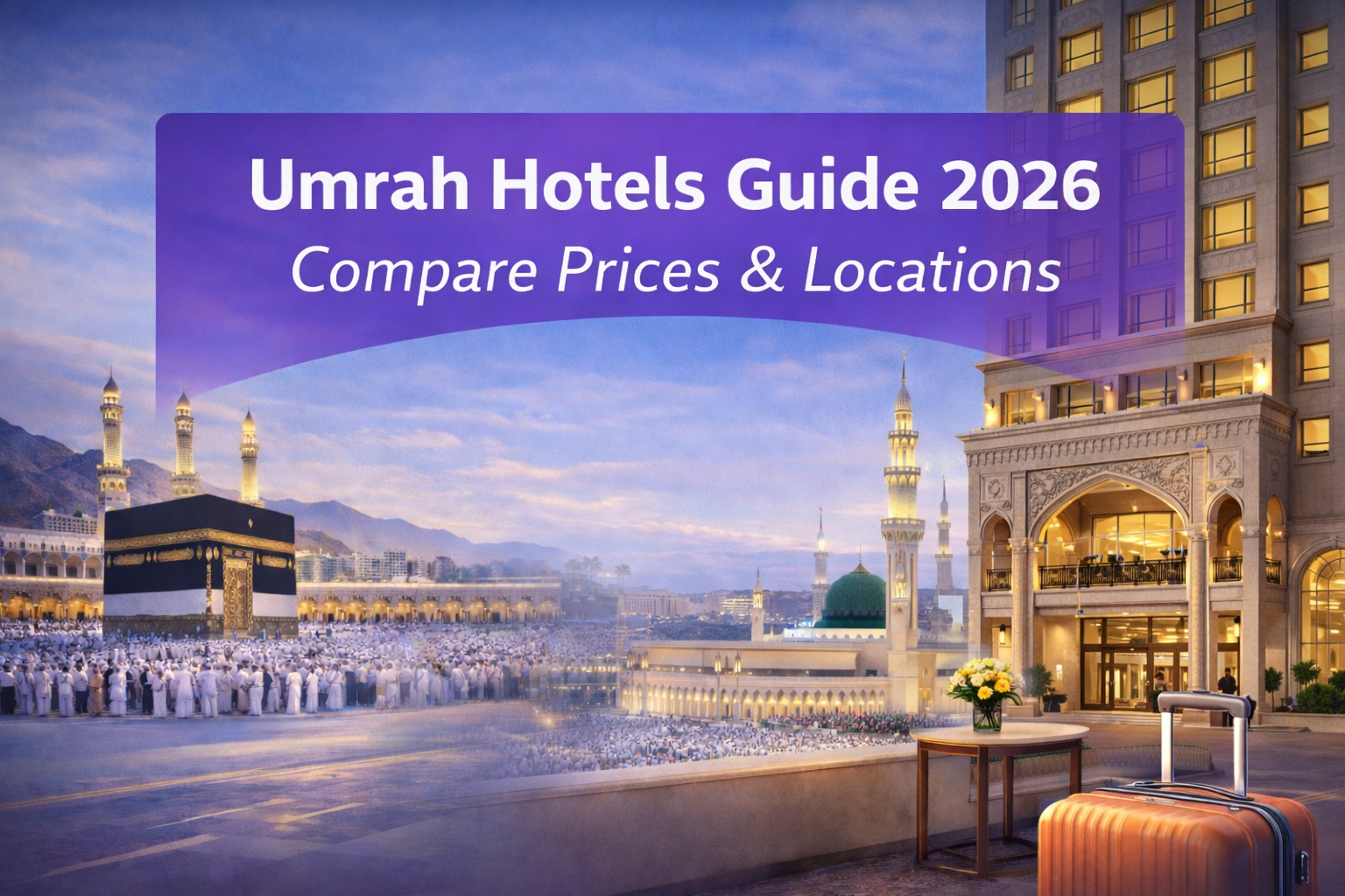 Umrah Hotels Guide 2026 Compare Prices Locations